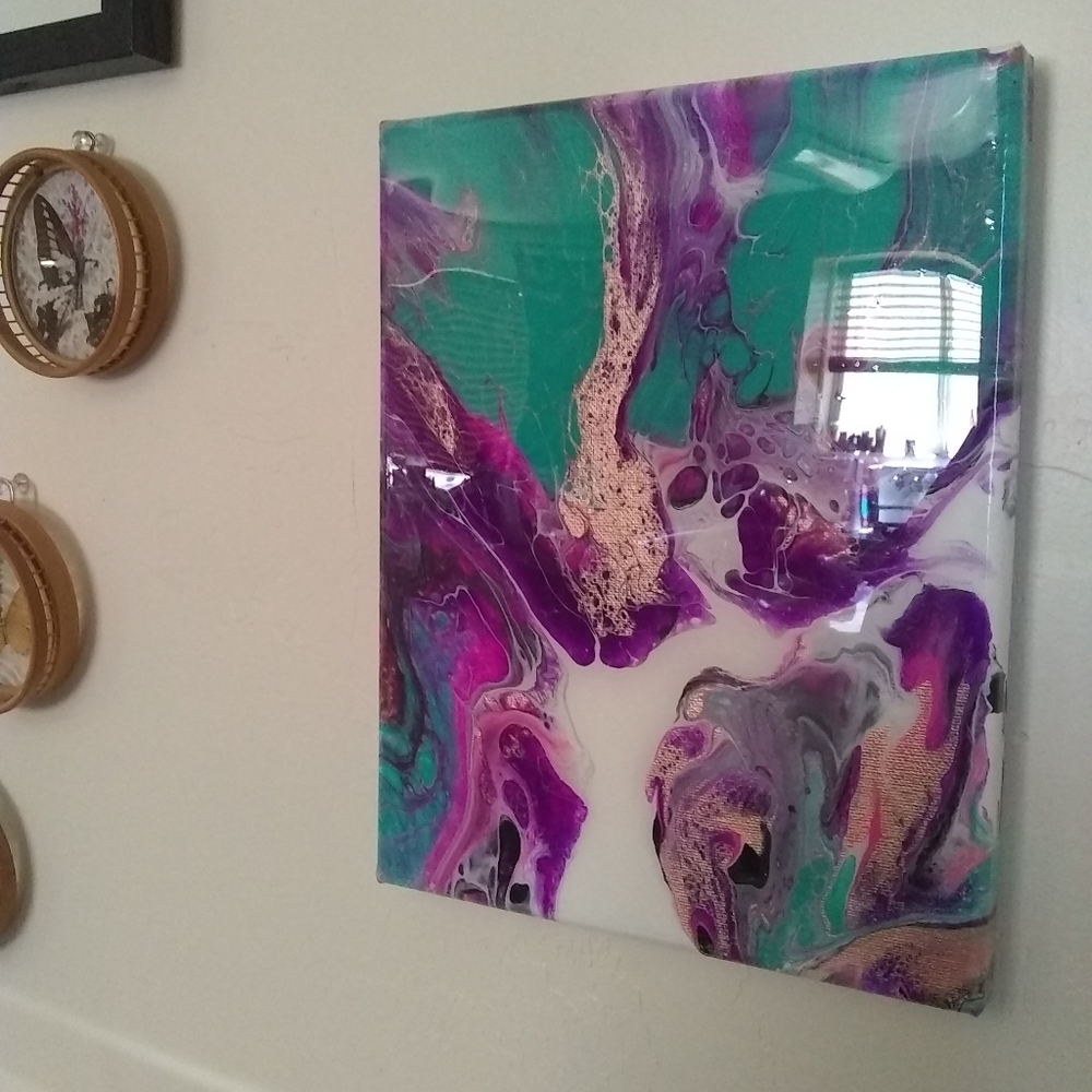 Acrylic painting